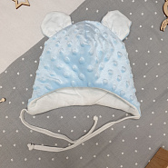 №Б-279 Шапочка для малыша на завязках