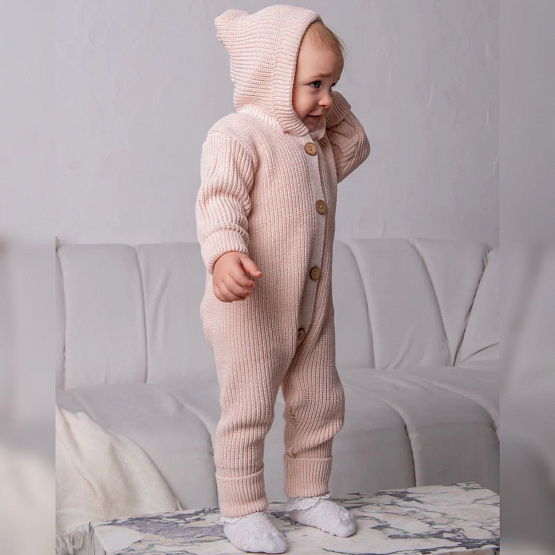 К-501 Комплект вязанный. Пудра