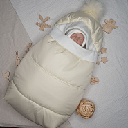 Конверт прогулочный «Дутик» арт.11-170 молочный