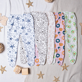 Ползунки детские на резинке арт.Т-01