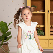 №0837 Платье "My Qween" с принтом принцессы из мультика