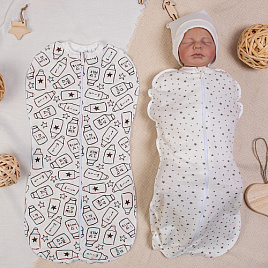 Пелёнка-кокон на молнии арт.0320