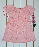 Платье с пояском "Батист" арт. Б-54