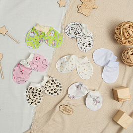 Детские рукавички-антицарапки арт.Р-50