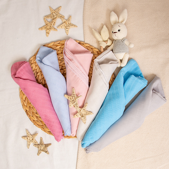 Пелёнка 120х80см (муслин) арт.0325У