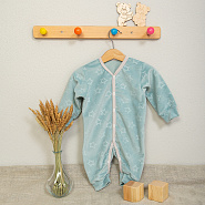 Комбинезон на кнопках "Roxy" арт.М-488 голубой