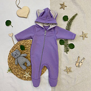 № М-517 Комбинезон детский "Ушастик", сирень