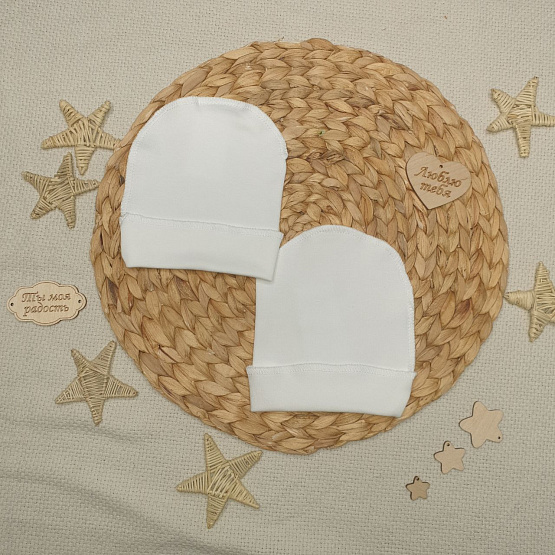 № Б-294 Шапочка детская, мол интерлок