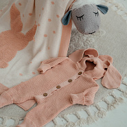 Арт. М-525 Комбинезон "Ушки", пудра