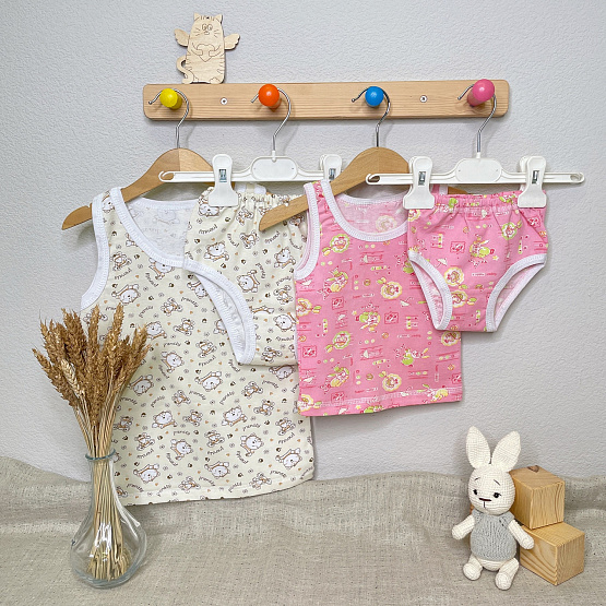 Комплект детский: трусики и майка, арт.К-317