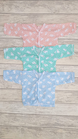 Р-137 Распашонка детская на пуговицах, кулирка