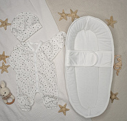 Арт. 449 Комплект на выписку "Убаюка", молочный, летний