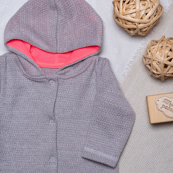 Комбинезон на кнопках с пинетками арт.М-490, неон