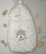 Конверт прогулочный «Зефирка» арт.11-178 молочный