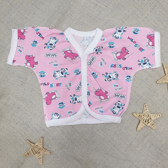 Р-138 Распашонка детская с коротким рукавом