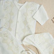 П-37 Комплект подарочный для новорожденного, молочный, р.0-3 мес