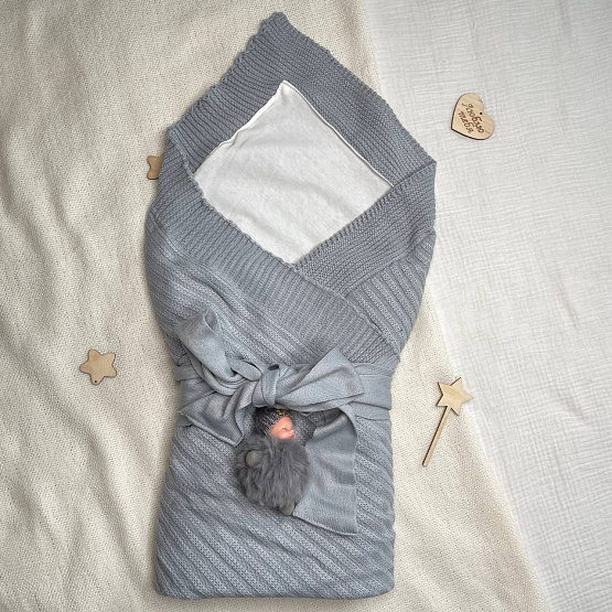 Арт 466 Комплект на выписку "Летнее Чудо " серый