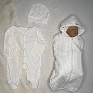 Арт 466 Комплект на выписку "Летнее Чудо " пудра