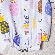 арт.Д-33  Боди детское муслин набивной