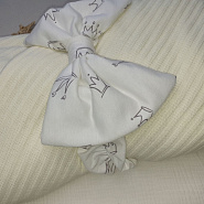 Арт. 444 Конверт на выписку "Счастливчик", молочный, летний