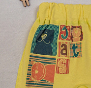 Т-18 Ползунки детские с принтом, интерлок, в ассортименте