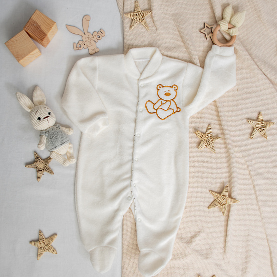 Комбинезон из флиса на кнопках арт.М-411