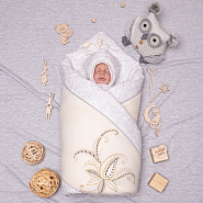 №133 Комплект на выписку "Sunshine", молочный