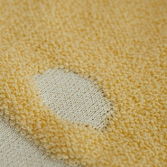 ПВ-39 Плед вязаный «Зая». Желтый