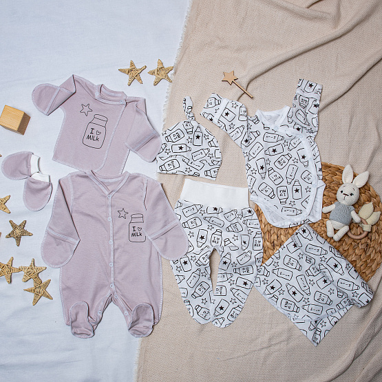 Бокс-набор на первые дни жизни арт.П-52 бутылочки