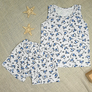 Комплект детский для мальчика: майка и трусы-боксеры, арт.К-354