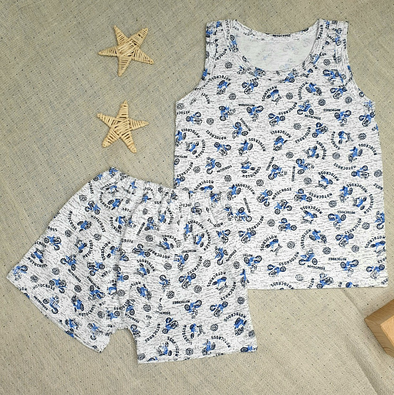 Комплект детский для мальчика: майка и трусы-боксеры, арт.К-354