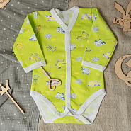 №Д-15 Боди детское с длинным рукавом, интерлок