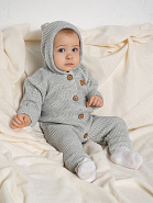 К-501 Комплект вязанный. Серый