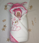 Конверт на выписку Зайка