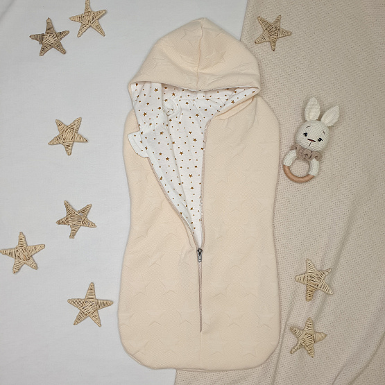 Пелёнка-кокон на молнии арт.0321