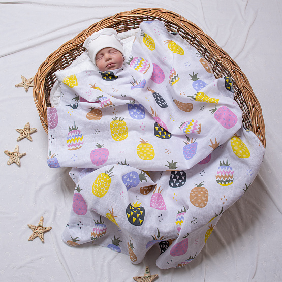 Пелёнка 120х80см (муслин) арт.0325 