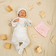 Шапочка с ушками "мишки" Б-275