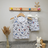 Комплект детский для мальчика: майка и трусы-боксеры, арт.К-354