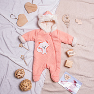 Комбинезон на молнии с вышивкой "Foxy" арт.М-487