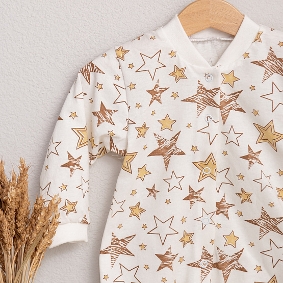 М-426 Комбинезон детский на манжетах "Звезды"