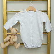 Боди с длинным рукавом, ажурный арт.Д-10