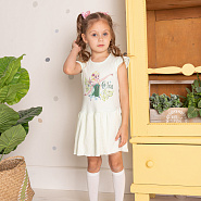 №0837 Платье "My Qween" с принтом принцессы из мультика