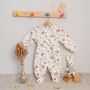 М-518 Комбинезон-слип детский, кулирка, Звезды