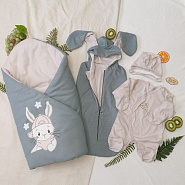 441 Комплект на выписку "Джуниор", мята, лето