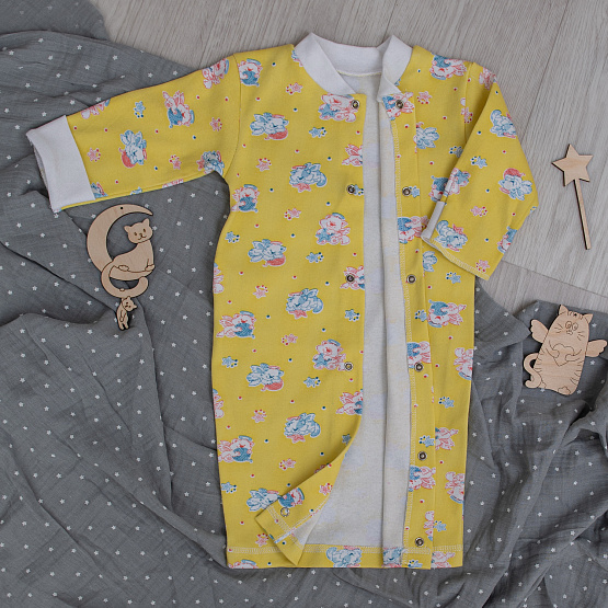 №11-126 Конверт на кнопках, ткань интерлок