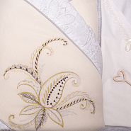 №133 Комплект на выписку "Sunshine", молочный