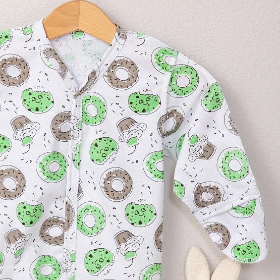 М-519 Комбинезон-слип на кнопках "Пончик"