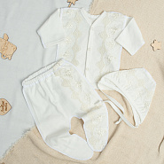 П-37 Комплект подарочный для новорожденного, молочный, р.0-3 мес