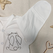 Комбинезон-слип на кнопках арт. М-466 "Зайка"