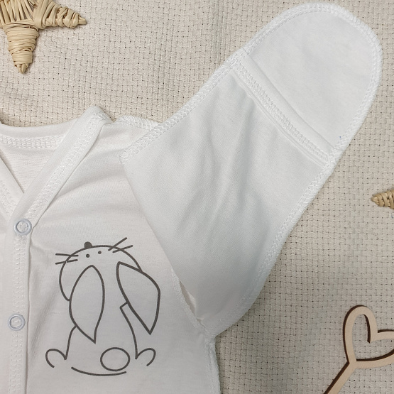 Комбинезон-слип на кнопках арт. М-466 "Зайка"